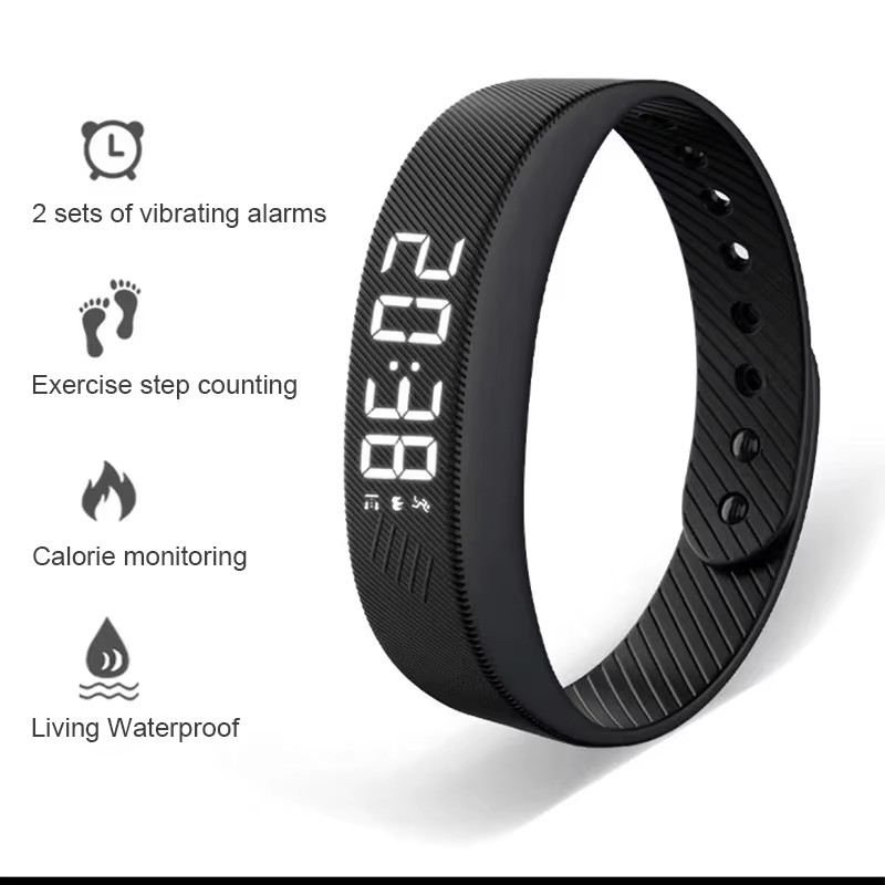 Android Smartwatch Accessories - Slimme armband LED digitale waterdichte slimme