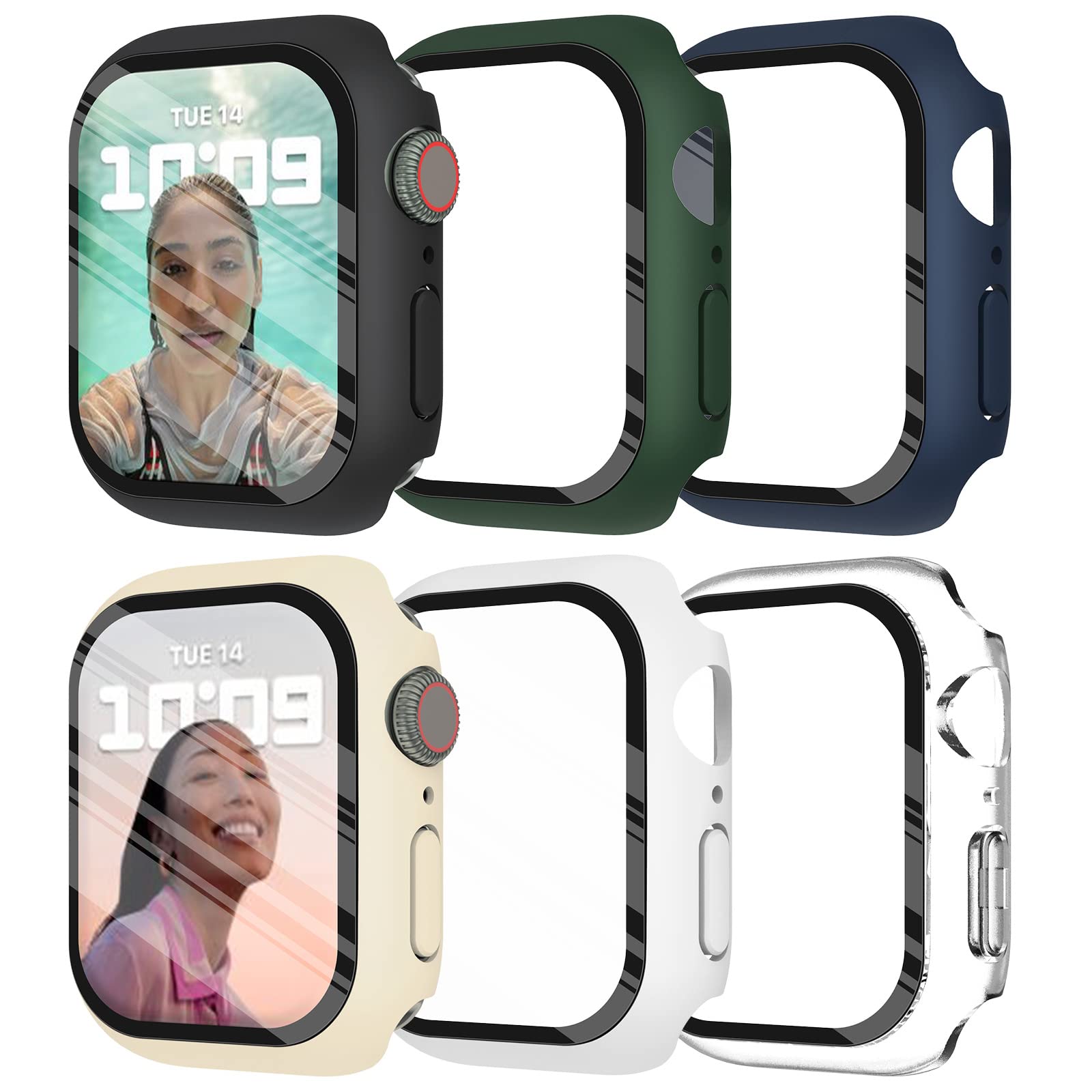 Garmin Smartwatch Accessories - Gehard glas + cover voor Apple