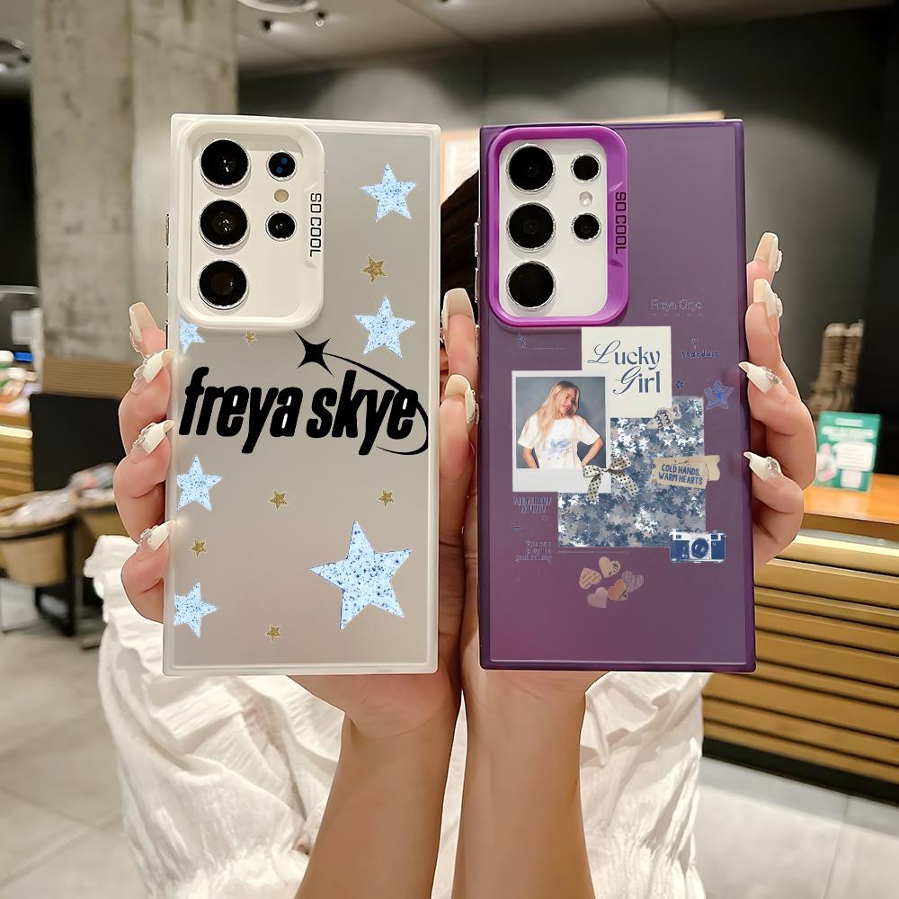 Samsung Galaxy S24 - Singer F-Freya Skyes Telefoonhoesje voor Samsung