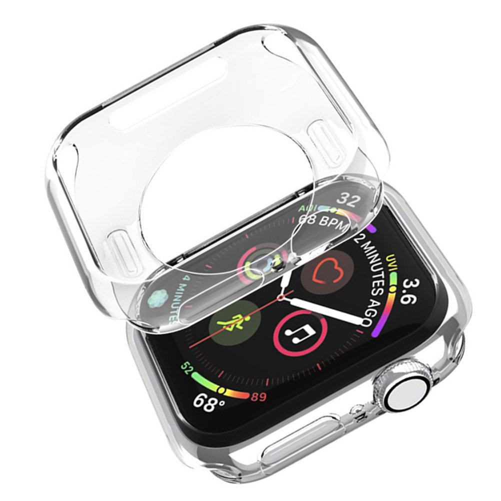 Watch Case Bumper - Tpu beschermende framebehuizing, flexibel, schokbestendig, krasbestendig,