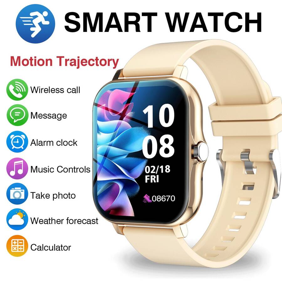 Smartwatch Touch - Smartwatch met draadloos bellen - Oproep