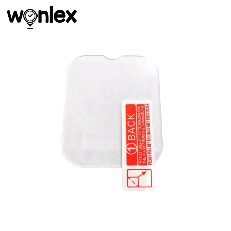 Android Smartwatch Accessories - Wonlex 1pc gehard film schermbeschermer voor
