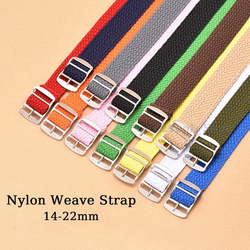 Nylon Nato Strap - Nylon Weave Horlogeband voor Perlon Horlogeband