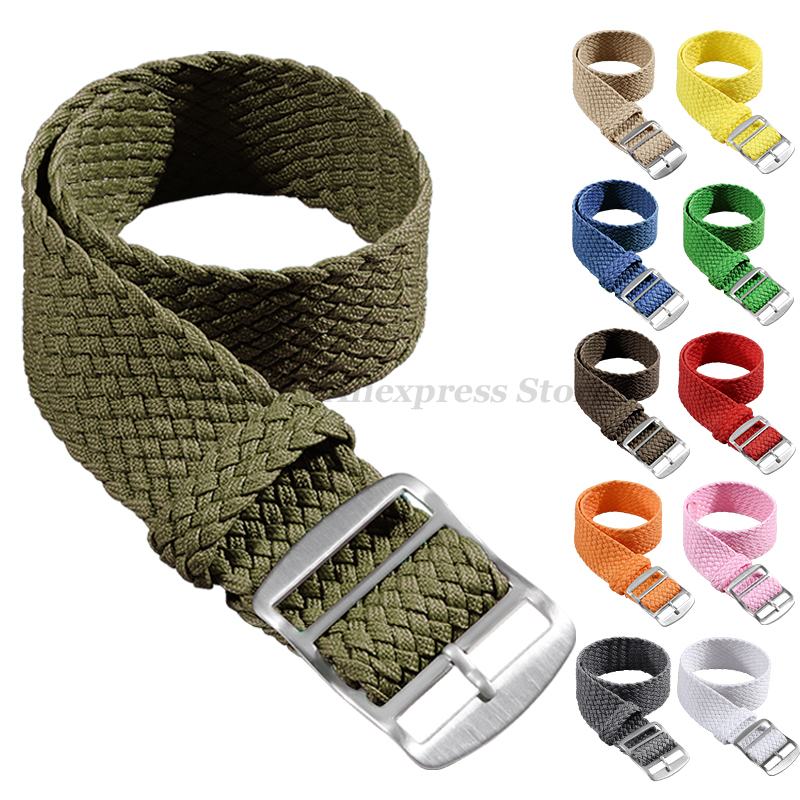 Nylon Nato Strap - Geweven nylon band voor Perlon horlogeband