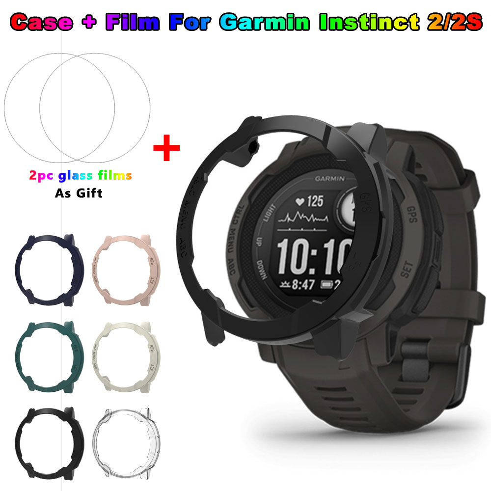 Android Smartwatch Accessories - Shell PC-hoes beschermend + glasfilm voor
