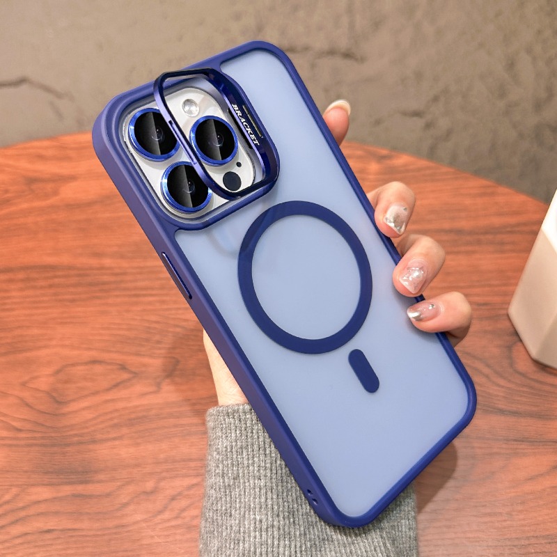 Magnetic Charging Stand - Verbeterde ingebouwde lensstandaard voor Magsafe telefoonhoesje