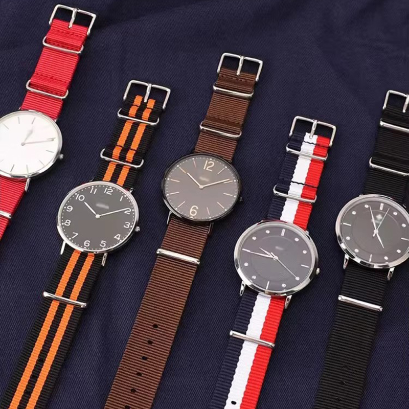 18/20/22/24Mm Cambos Strepen S - Nylon Nato Strap recensie en prijs