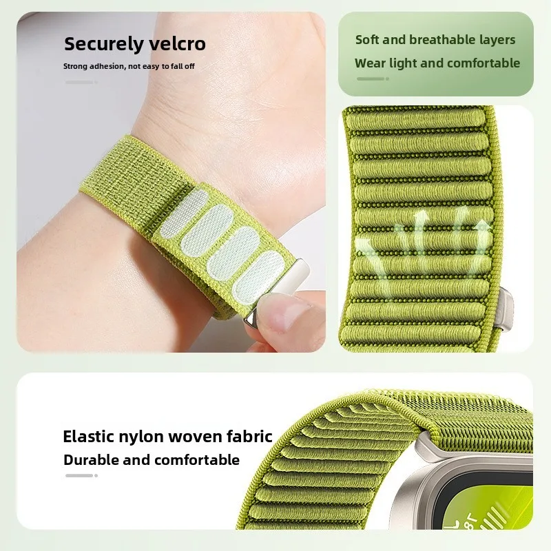 Ademende nylon band voor Samsu - Samsung Smartwatch Ultra Accessories recensie en prijs