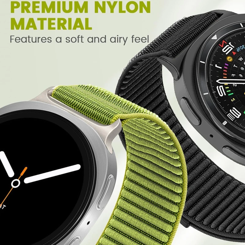 Ademende nylon band voor Samsu - Samsung Smartwatch Ultra Accessories recensie en prijs