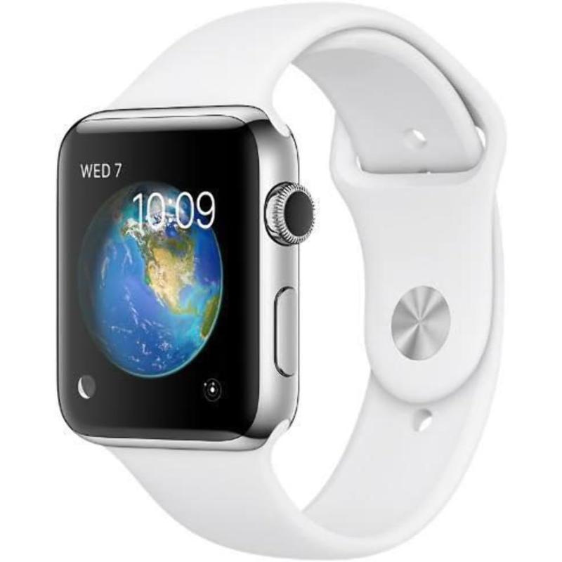 Apple Watch Series 2 RVS 38mm  - Smartwatch X18 recensie en prijs