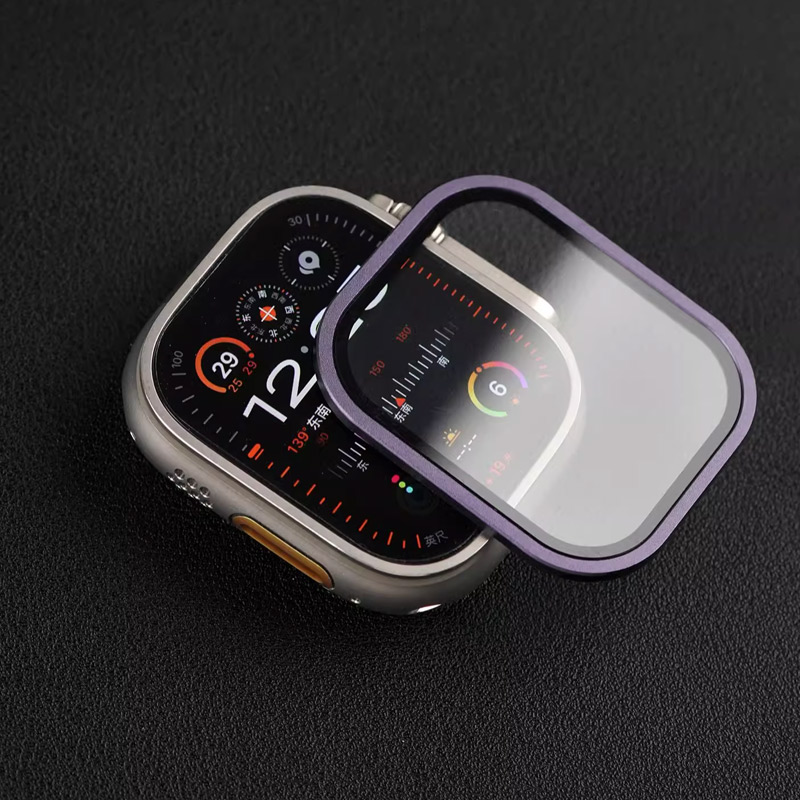 Gehard glas voor Apple Watch U - Watch Case Bumper recensie en prijs