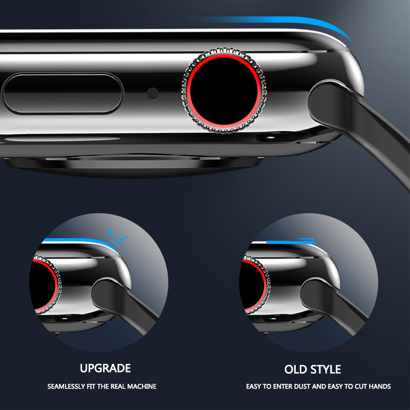 Screenprotector Voor Apple Wat - Watch Case Bumper recensie en prijs