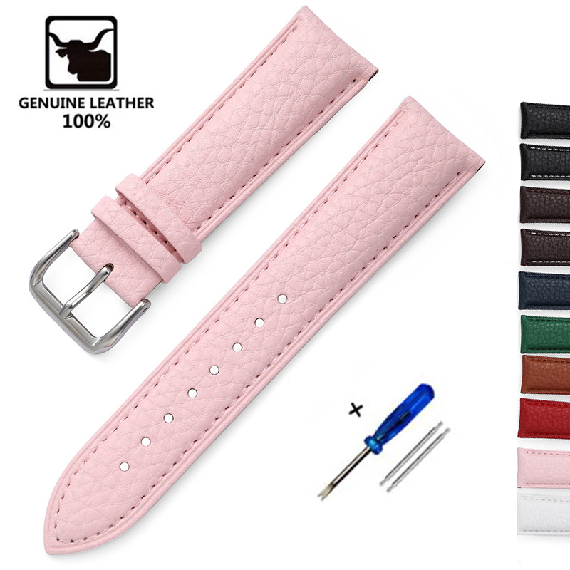 Litchi Patroon Zacht Lederen H - Nylon Nato Strap recensie en prijs