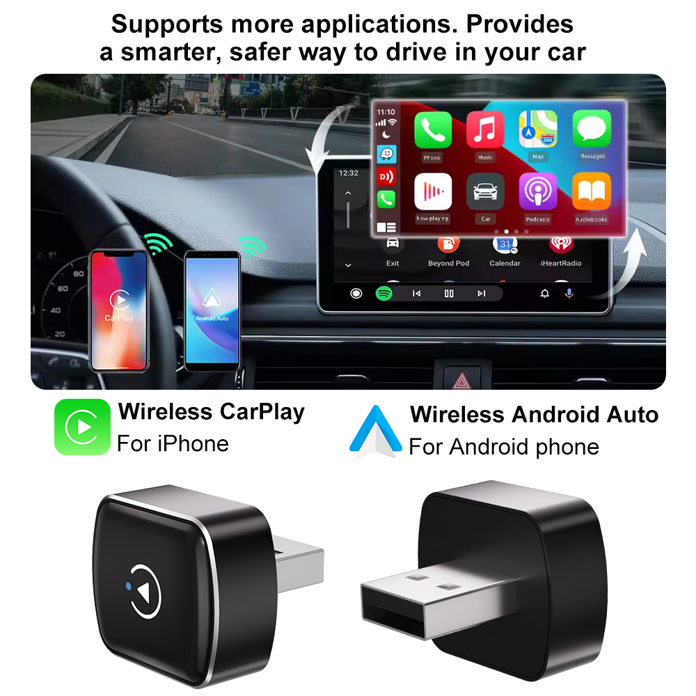 CarPlay 2-in-1 draadloze CarPl - Smartwatch Universal recensie en prijs