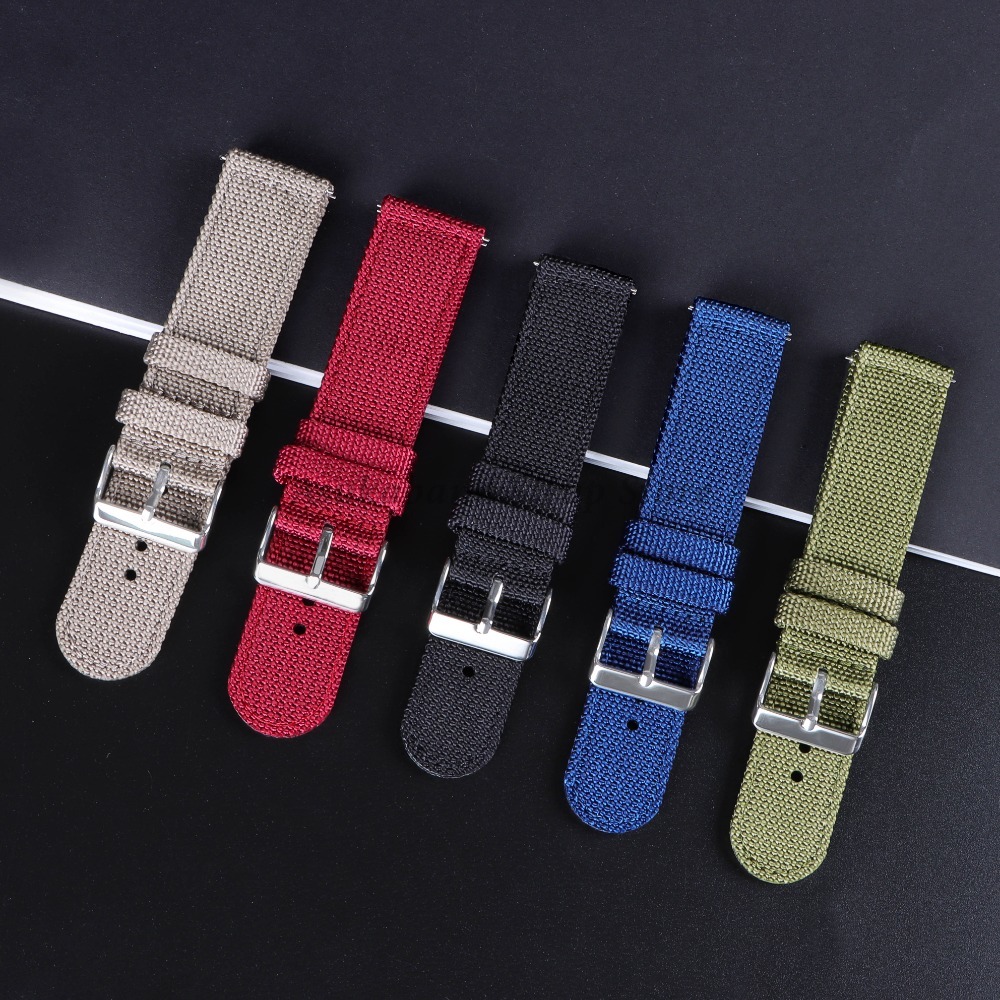 18 20 22 24 mm nylon canvas ba - Nylon Nato Strap recensie en prijs