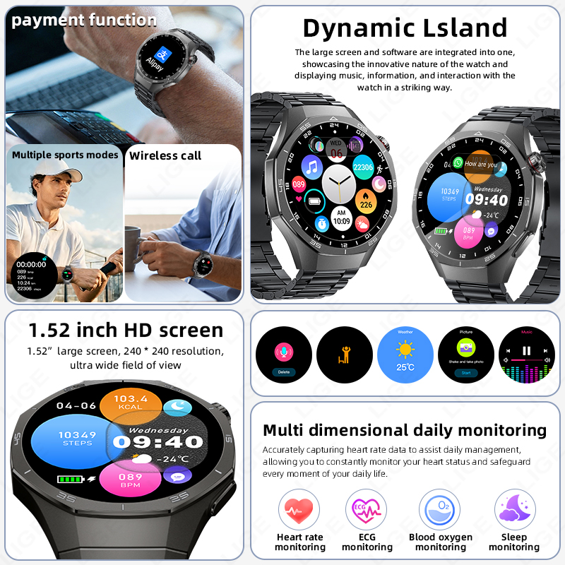 2026 Nieuwe Bluetooth-oproep M - Smartwatch Custom recensie en prijs