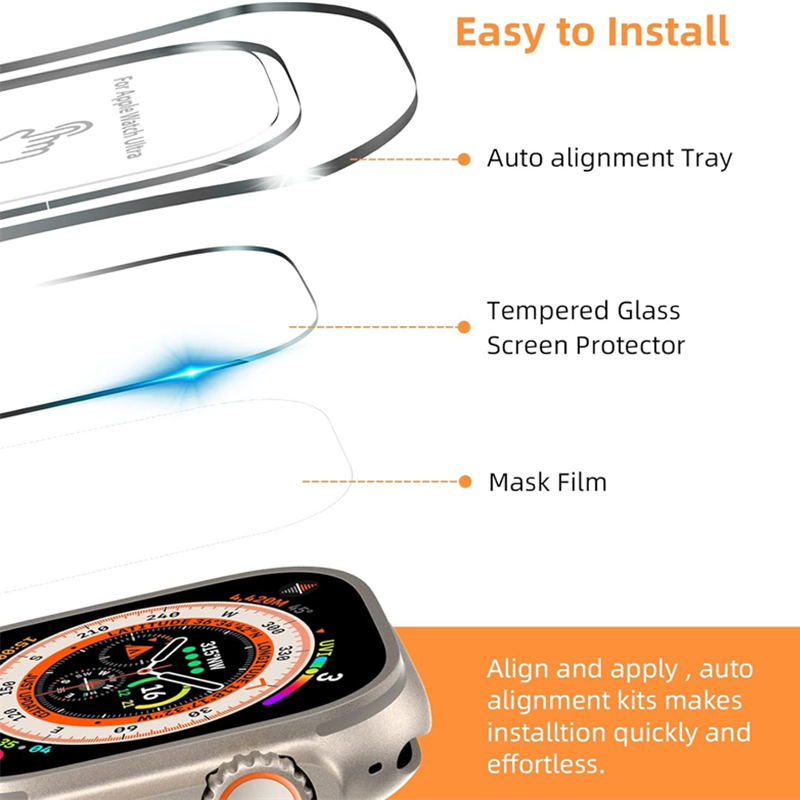 Gehard Glas Voor Apple Watch U - Watch Case Bumper recensie en prijs