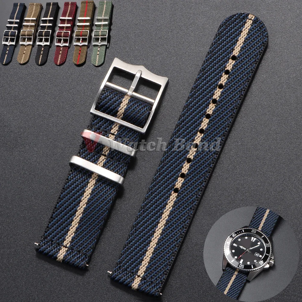 20 22 mm nylon band voor Tudor - Nylon Nato Strap recensie en prijs