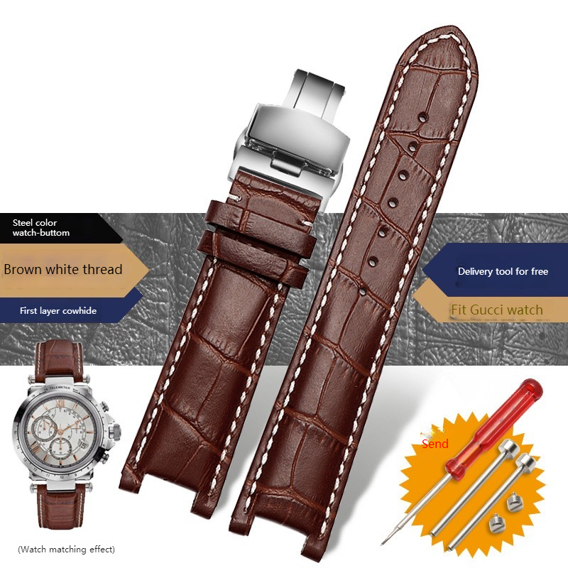 Echt lederen horlogeband voor  - Smartwatch Guess recensie en prijs