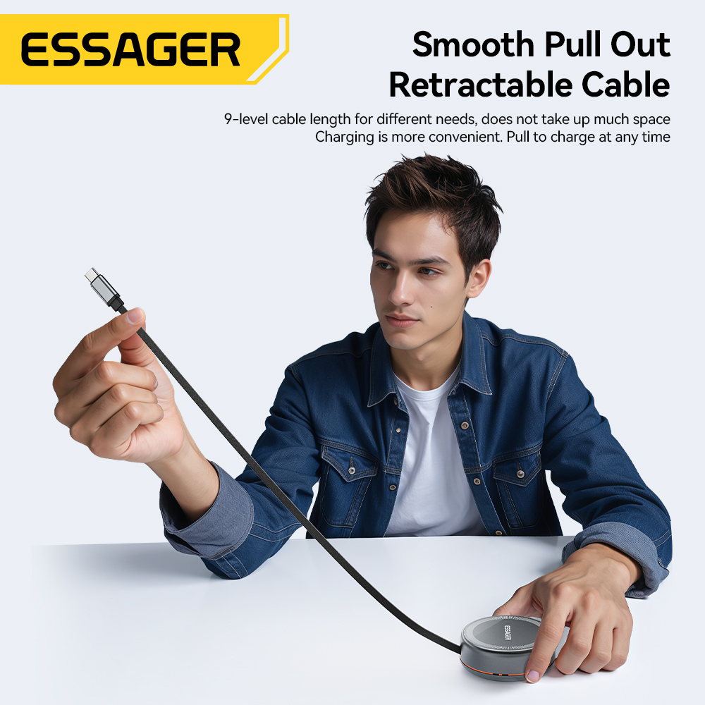 Essager 15W 3 in 1 magnetische - Watch Charger Cable recensie en prijs