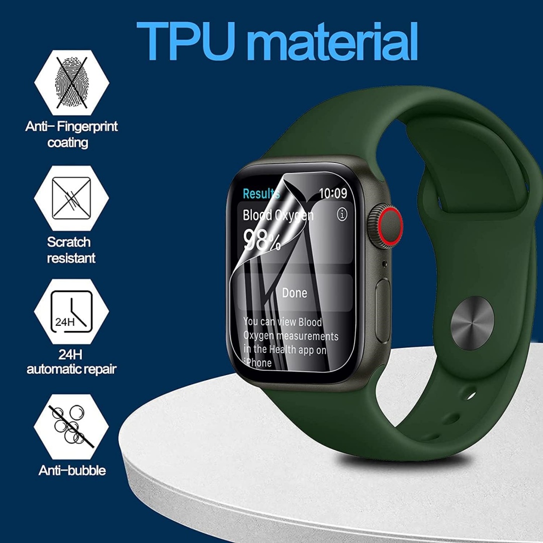 Hydrogelfolie voor Apple Watch - Watch Case Bumper recensie en prijs
