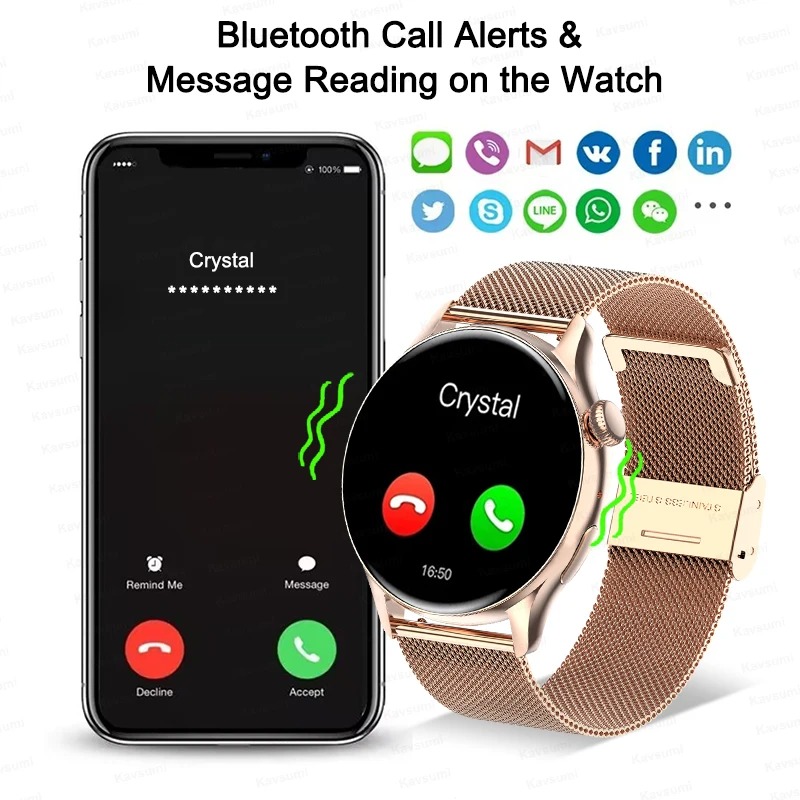 2026New Smart Horloge Vrouwen  - Smartwatch Custom recensie en prijs