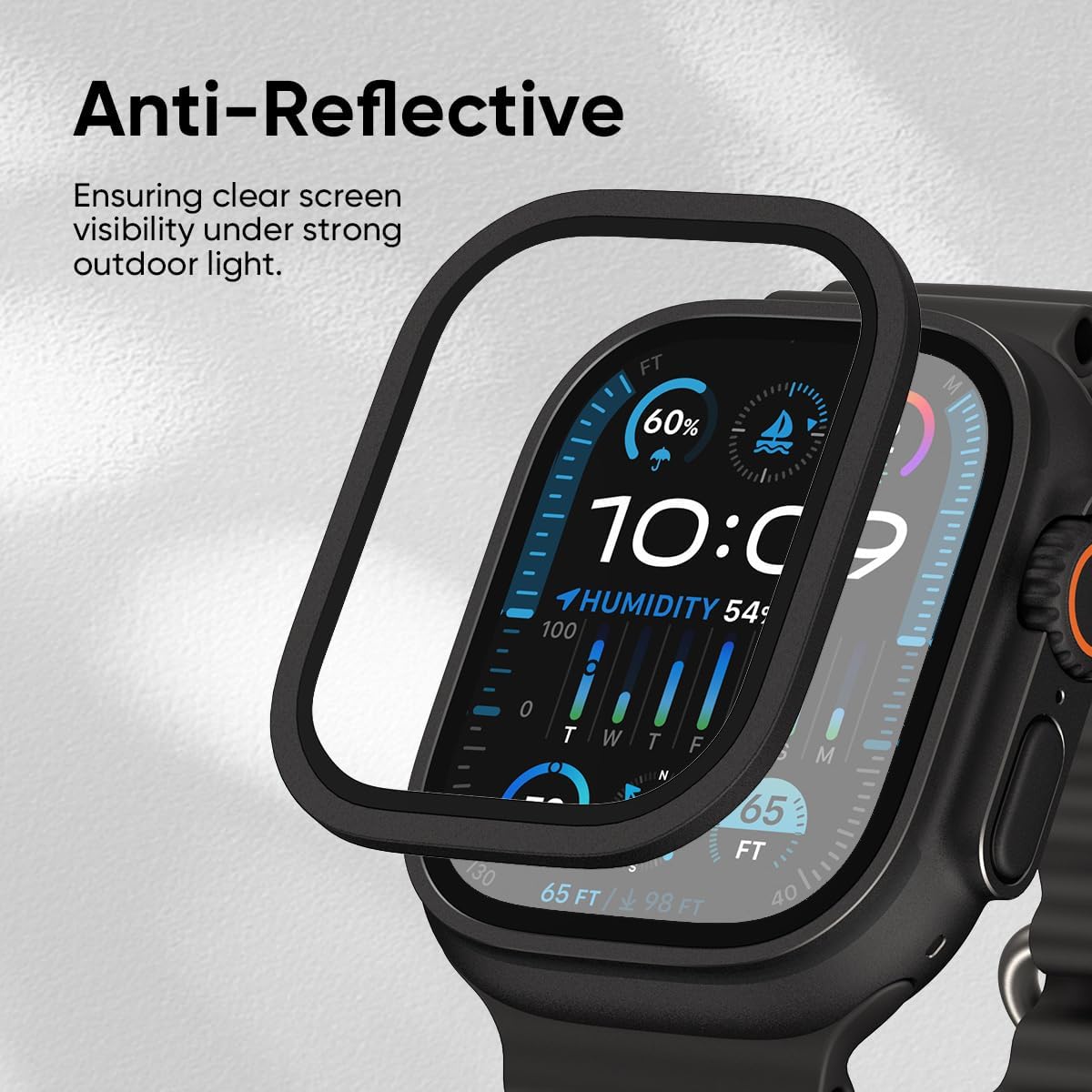 Gehard glasfilm voor Apple Wat - Watch Case Bumper recensie en prijs