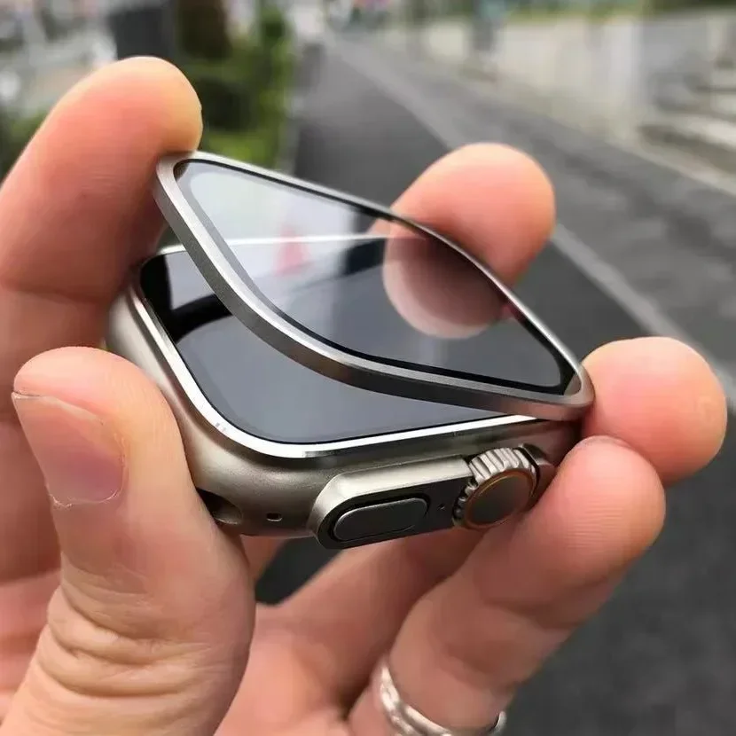 Gehard glasfilm voor Apple Wat - Watch Case Bumper recensie en prijs