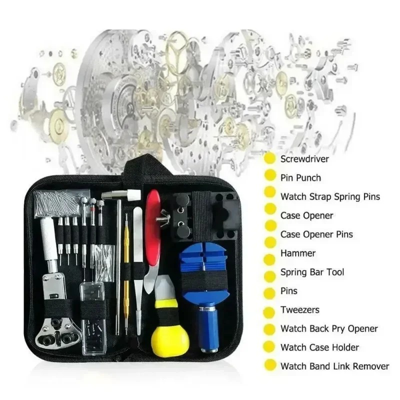 147-delige horlogemaker repara - Tool Kit Strap Change recensie en prijs